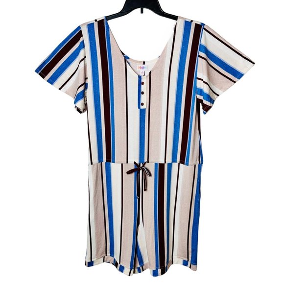 LuLaRoe Xanthe Shorts Jumper/Romper - Size M - NWT - Picture 3 of 9